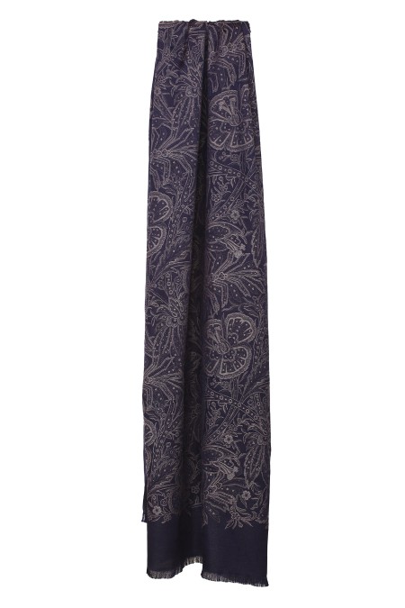 Shop ETRO  Sciarpa: Etro sciarpa foliage floreale.
Sciarpa in misto seta caratterizzata da disegni floreali e foliage e decorata con bordi sfrangiati.
Dimensioni: 66 x 180 cm.
Composizione: 52% Viscosa 48% Seta.
Made in Italy.. 1H517 9645-0200